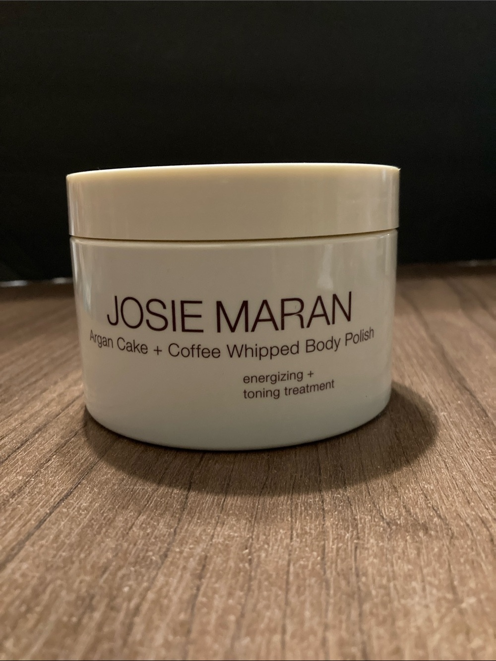 JOSIE MARAN Cream Argan Cake + Coffee Whipped Body Polish
